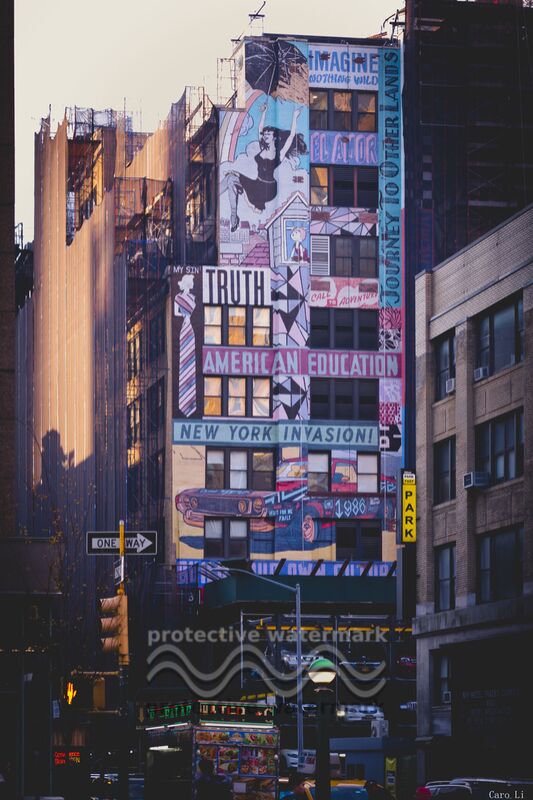New-York Street de Caro Li Decor Image