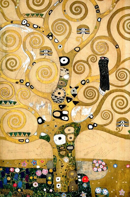 L'arbre de vie - Gustav Klimt de Beaux-arts Decor Image