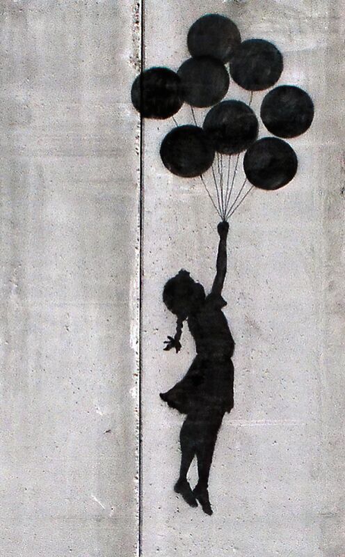 Balloon Girl - BANKSY von Bildende Kunst Decor Image