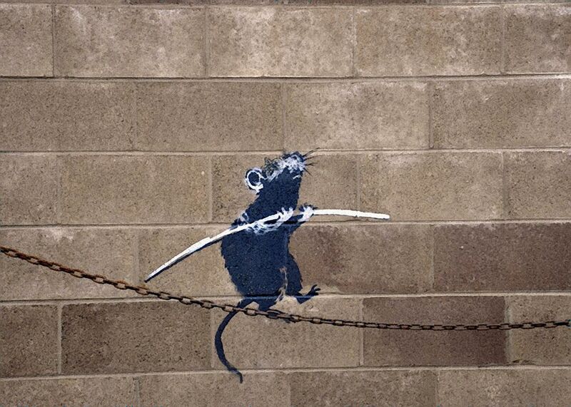 Tightrope - BANKSY from AUX BEAUX-ARTS Decor Image