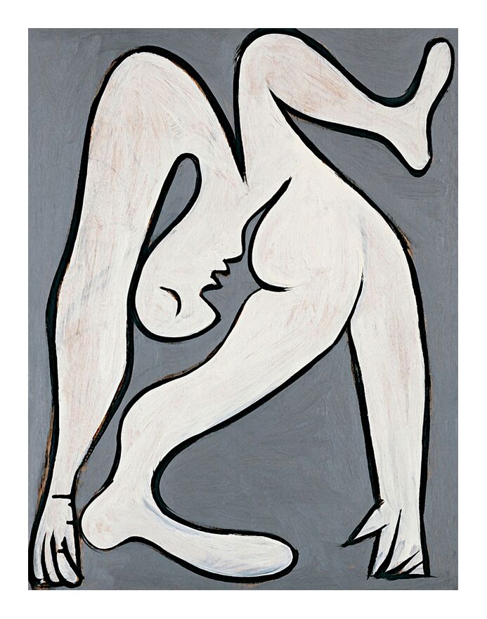 L'Acrobat - Picasso de AUX BEAUX-ARTS, Prodi Art, Acrobate, dessin, peinture, picasso