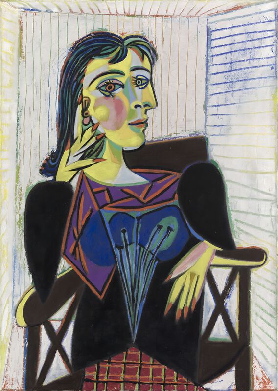 Portrait of Dora Maar - Picasso from Fine Art Decor Image