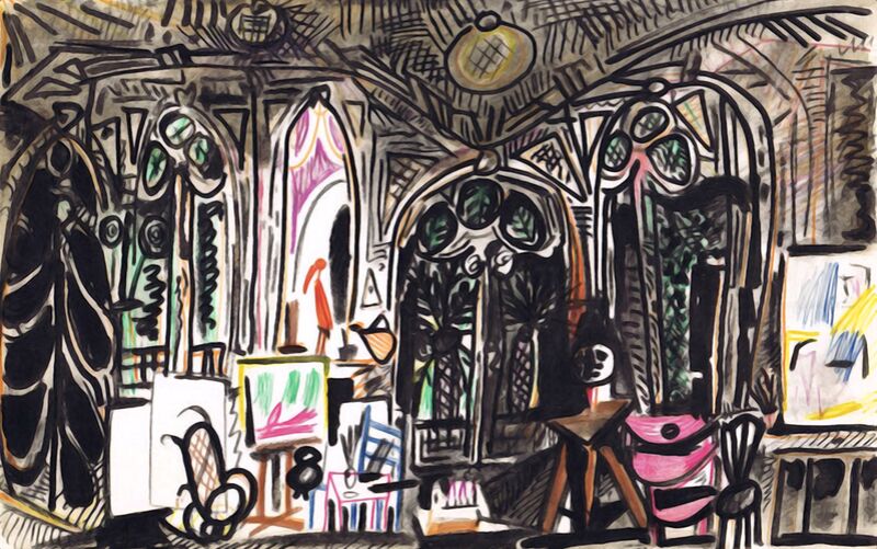 California Notebook 01 - Picasso desde Bellas artes Decor Image
