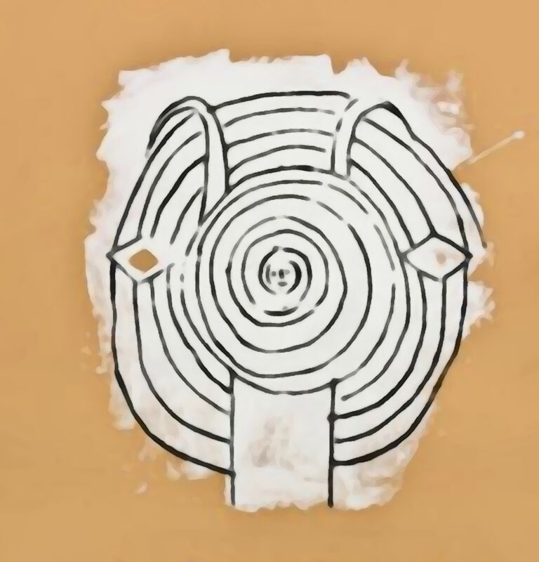 Tête de Faune en Grisaille - Picasso de AUX BEAUX-ARTS Decor Image