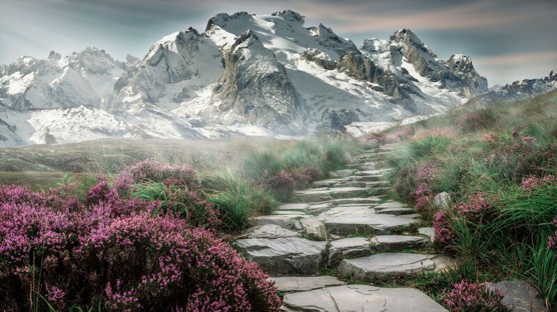 Mountain path from Pierre Gaultier Decor Image