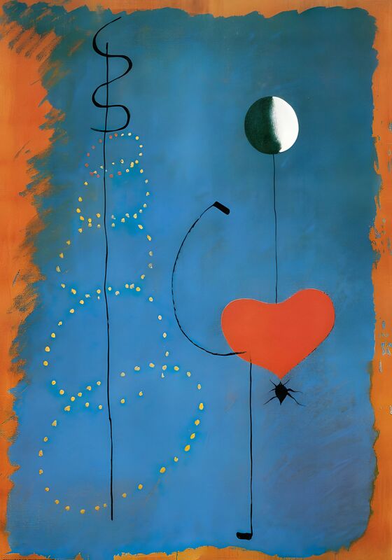 Ballerina - Joan Miró desde Bellas artes Decor Image