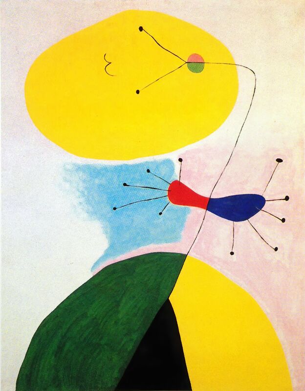 Portrait - Joan Miró de Beaux-arts Decor Image