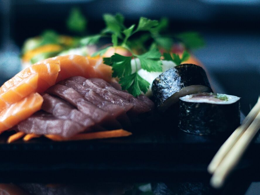 Sushis de Pierre Gaultier, Prodi Art, nourriture, asiatique, Sushi