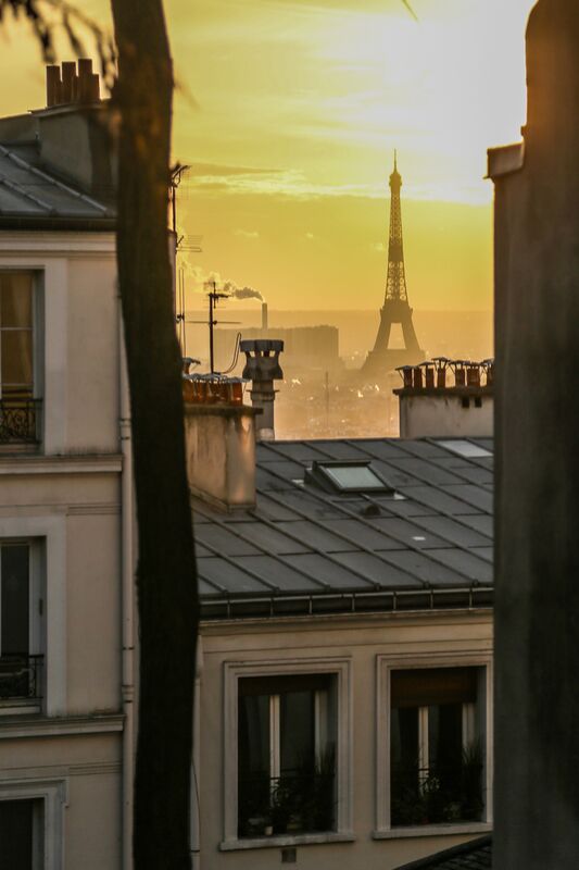 Crépuscule à Montmartre de Octav Dragan Decor Image