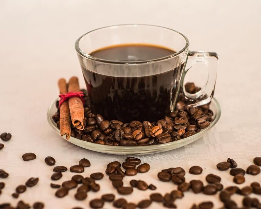 A cup and its beans from Pierre Gaultier, Prodi Art, beverage, cup, coffee beans, coffee, caffeine