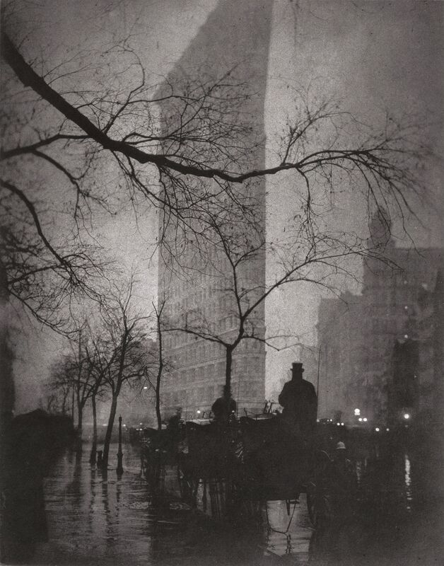 Flatiron Building, New York - Edward Steichen 1904 de Beaux-arts Decor Image