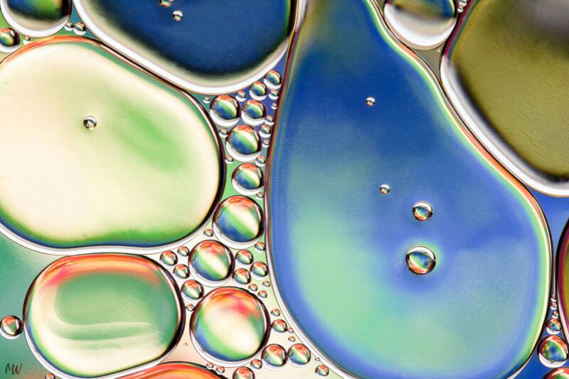 Oily bubbles #11 from Mickaël Weber Decor Image