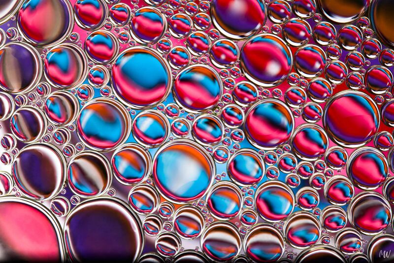 Oily bubbles #12 from Mickaël Weber Decor Image