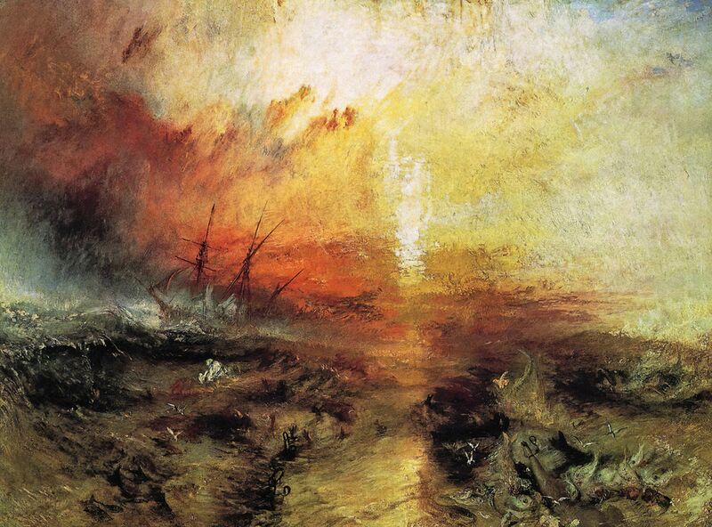 The slave ship - WILLIAM TURNER 1840 from AUX BEAUX-ARTS Decor Image
