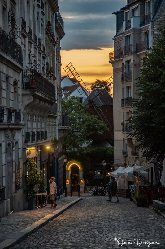 Montmartre, Paris de Octav Dragan Decor Image
