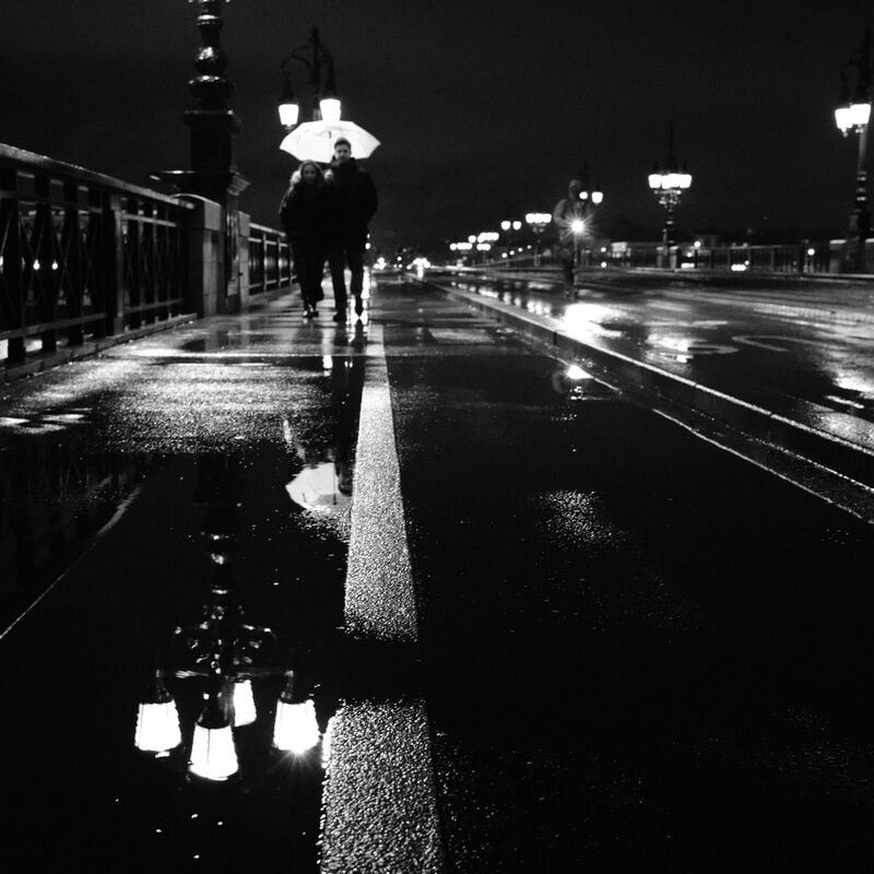 Un soir de pluie sur Bordeaux de Adrien Guionie Decor Image