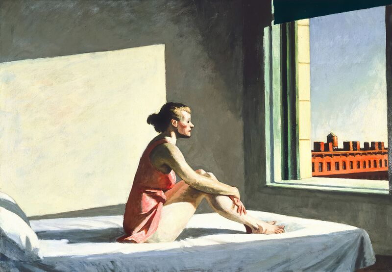 Morning Sun - Edward Hopper from Fine Art Decor Image