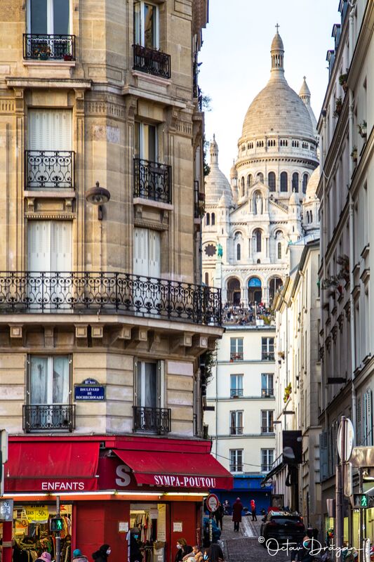 Sacré-Cœur. Montmartre, Paris. de Octav Dragan Decor Image