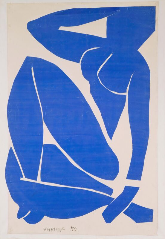 Nu bleu III - Matisse de Beaux-arts Decor Image
