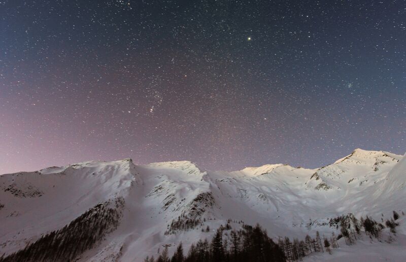 Les étoiles sous la montagne de Pierre Gaultier Decor Image