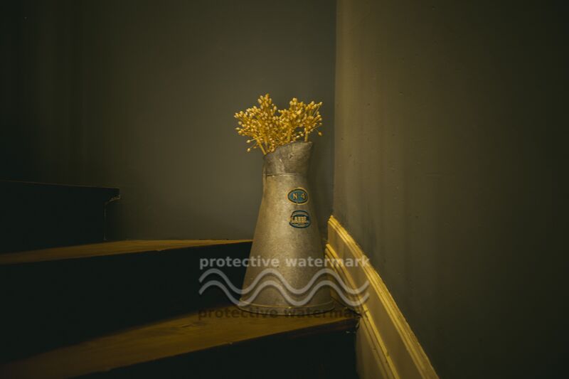 Douce France from Audrey Anderson, Prodi Art, photo, paint, painting, flea market, pot, light, seeds, jar, House, inside, decoration, vintage, wood, wall, stairs, picture, antique, France, still life, country side, farad and ball, fine art