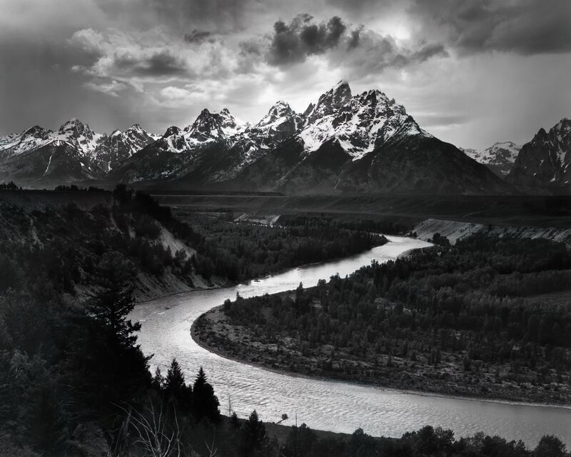 Snake River, Las Cruces - ANSEL ADAMS 1942 from Fine Art Decor Image