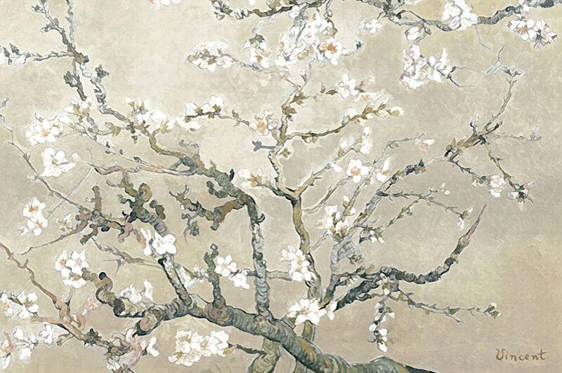 Almond Branches in Bloom, San Remy - VINCENT VAN GOGH 1890 from Fine Art Decor Image