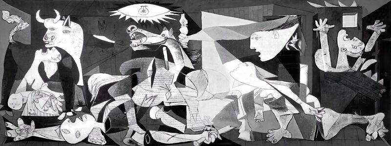 Guernica - PABLO PICASSO from AUX BEAUX-ARTS Decor Image