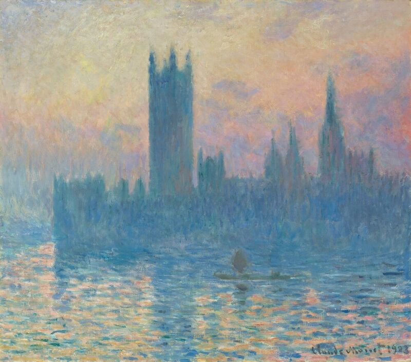 Houses of Parliament, London - CLAUDE MONET 1905 desde Bellas artes Decor Image